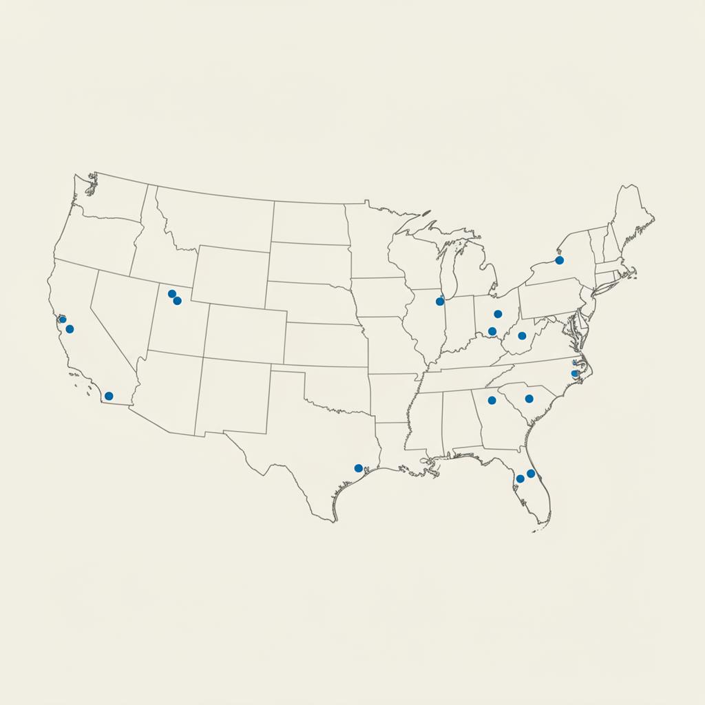 Coverage in all 50 US states